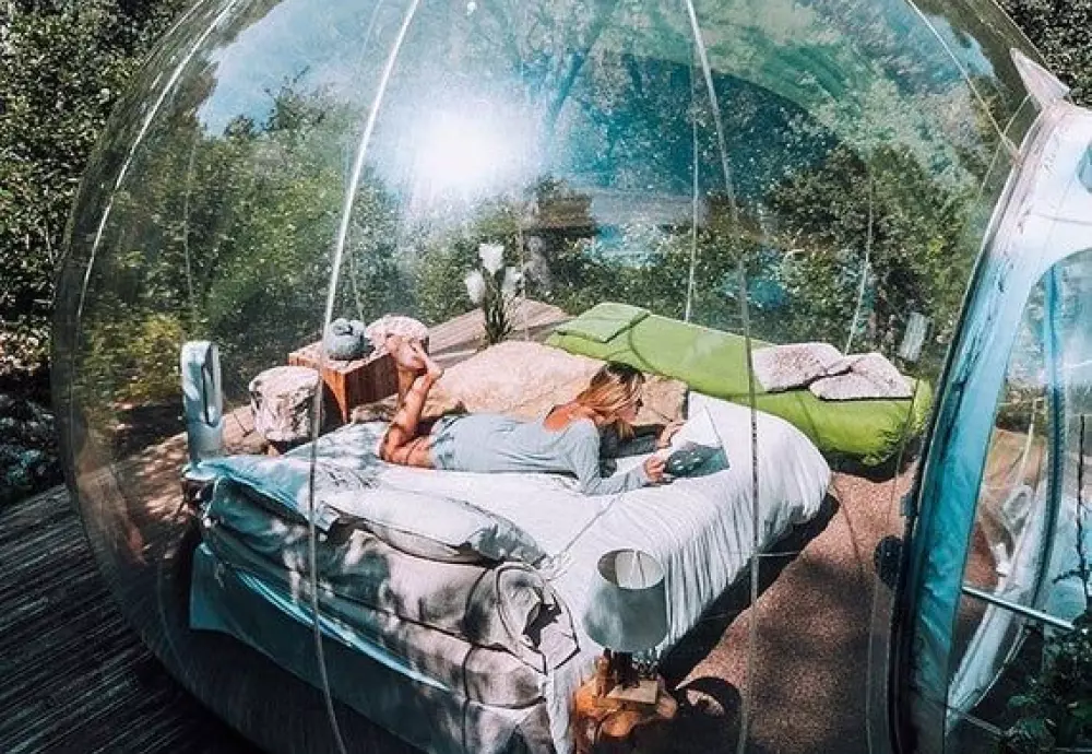 portable bubble tent