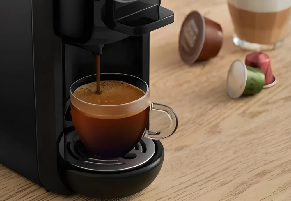 espresso machine with capsules