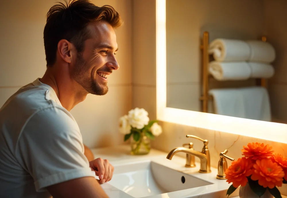 large vanity mirror